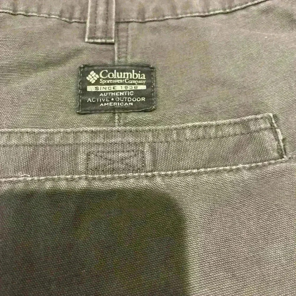 Columbia Men’s Utility Shorts Size 40 Color Brown - Picture 3 of 6